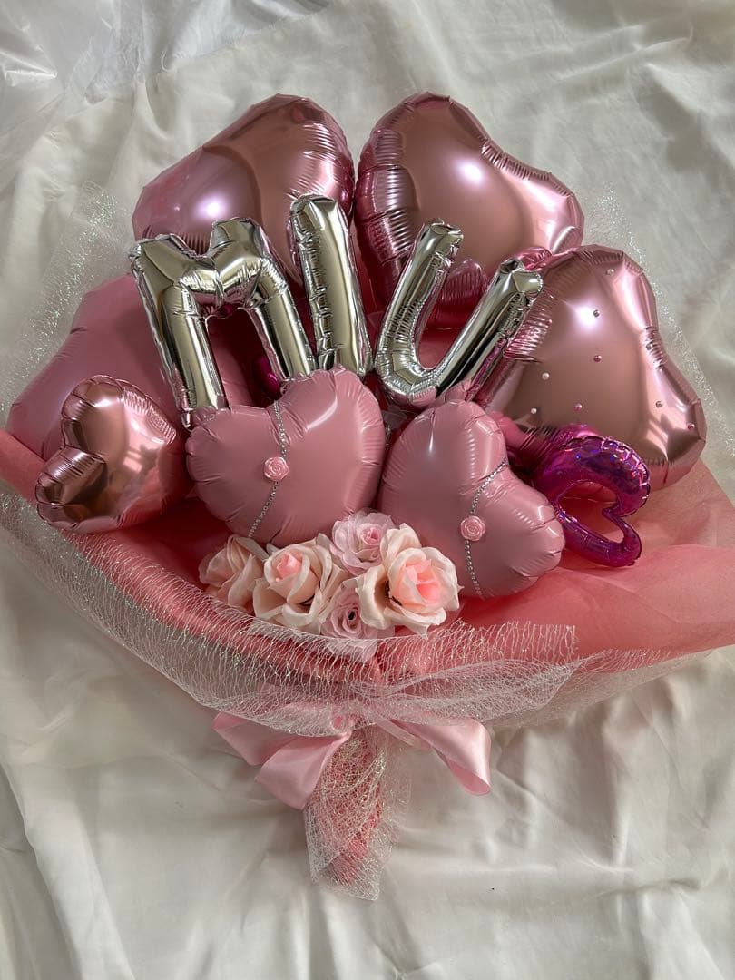 2026年　卒業式　バルーン　花束　ブーケ　プレゼント　友達　アルファベット