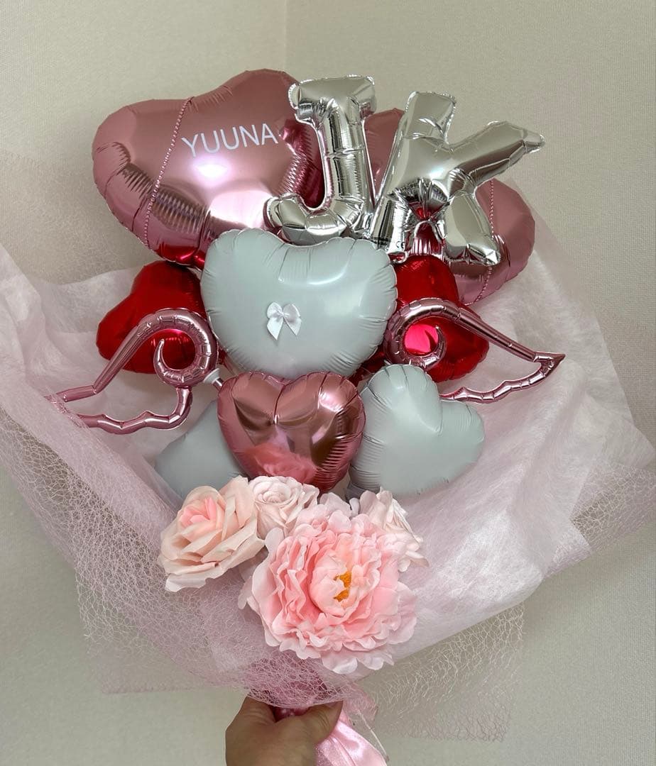 2026年　卒業式　バルーン　花束　ブーケ　プレゼント　友達　アルファベット