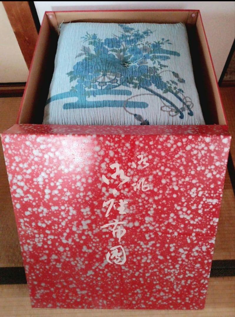 ✩新品未使用 春夏用 サラッと　高級 婚礼 座布団 房付き 5枚セット