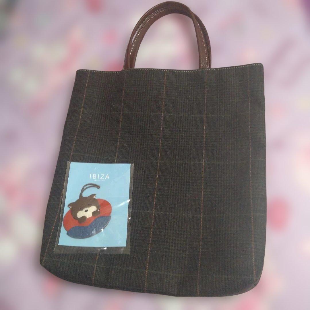 IBIZA　非売品　トートバッグ　チャーム　ウール