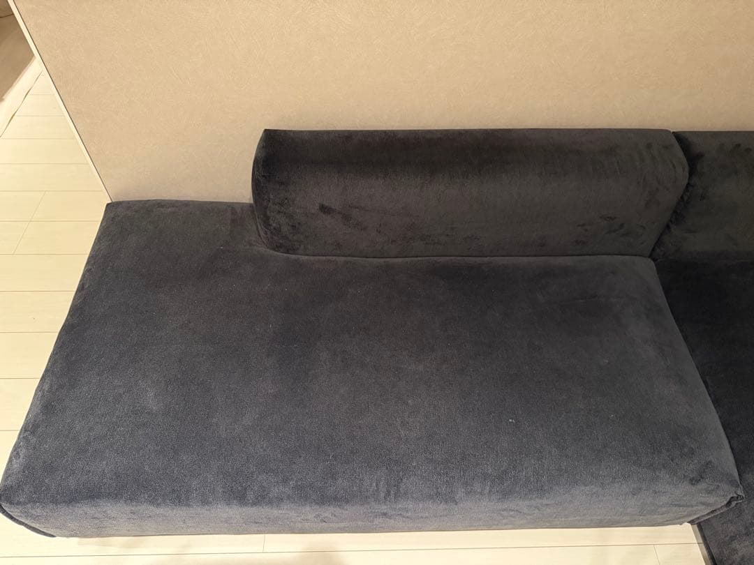 Francfranc メーネソファ ブラック R ①