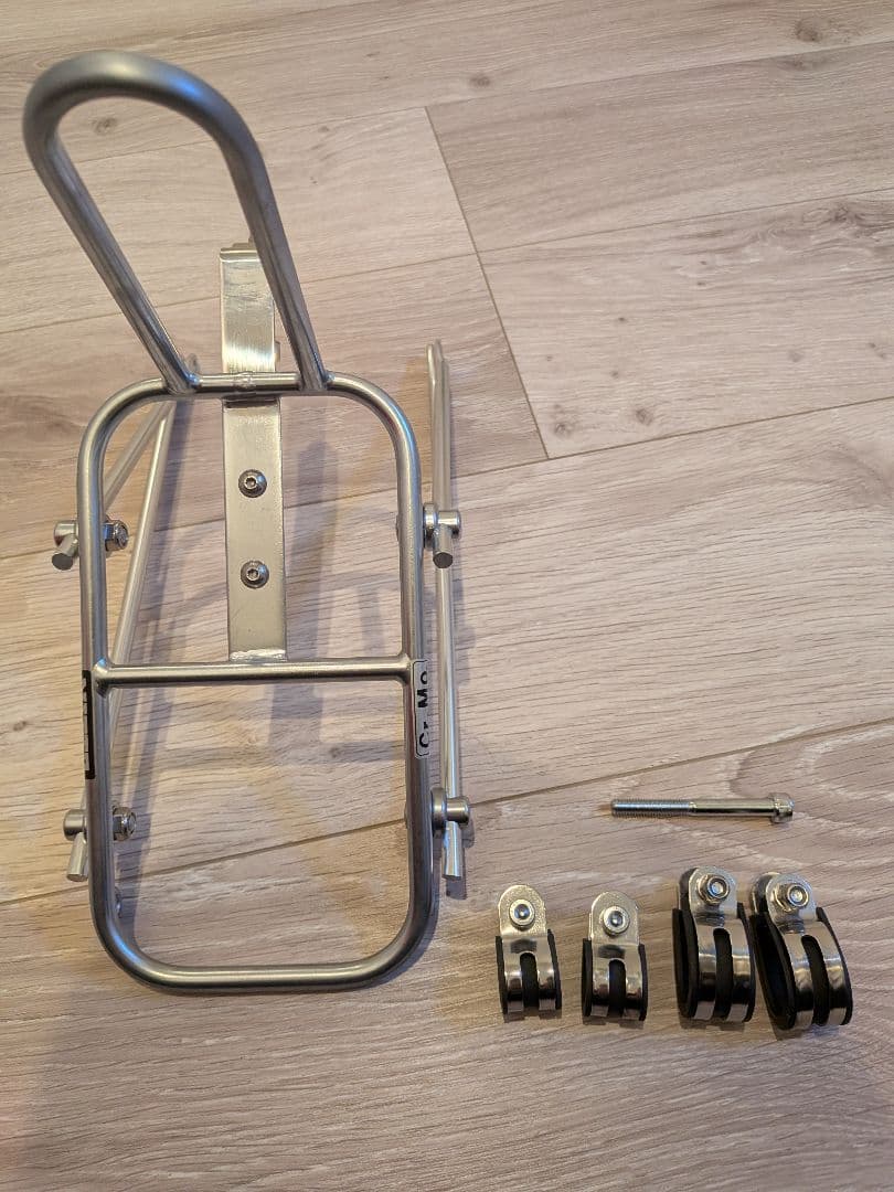 パーツ NITTO M-1B front rack silver