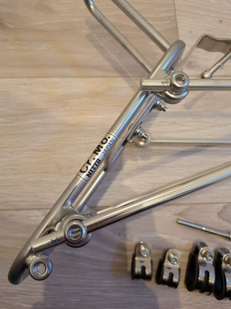 パーツ NITTO M-1B front rack silver