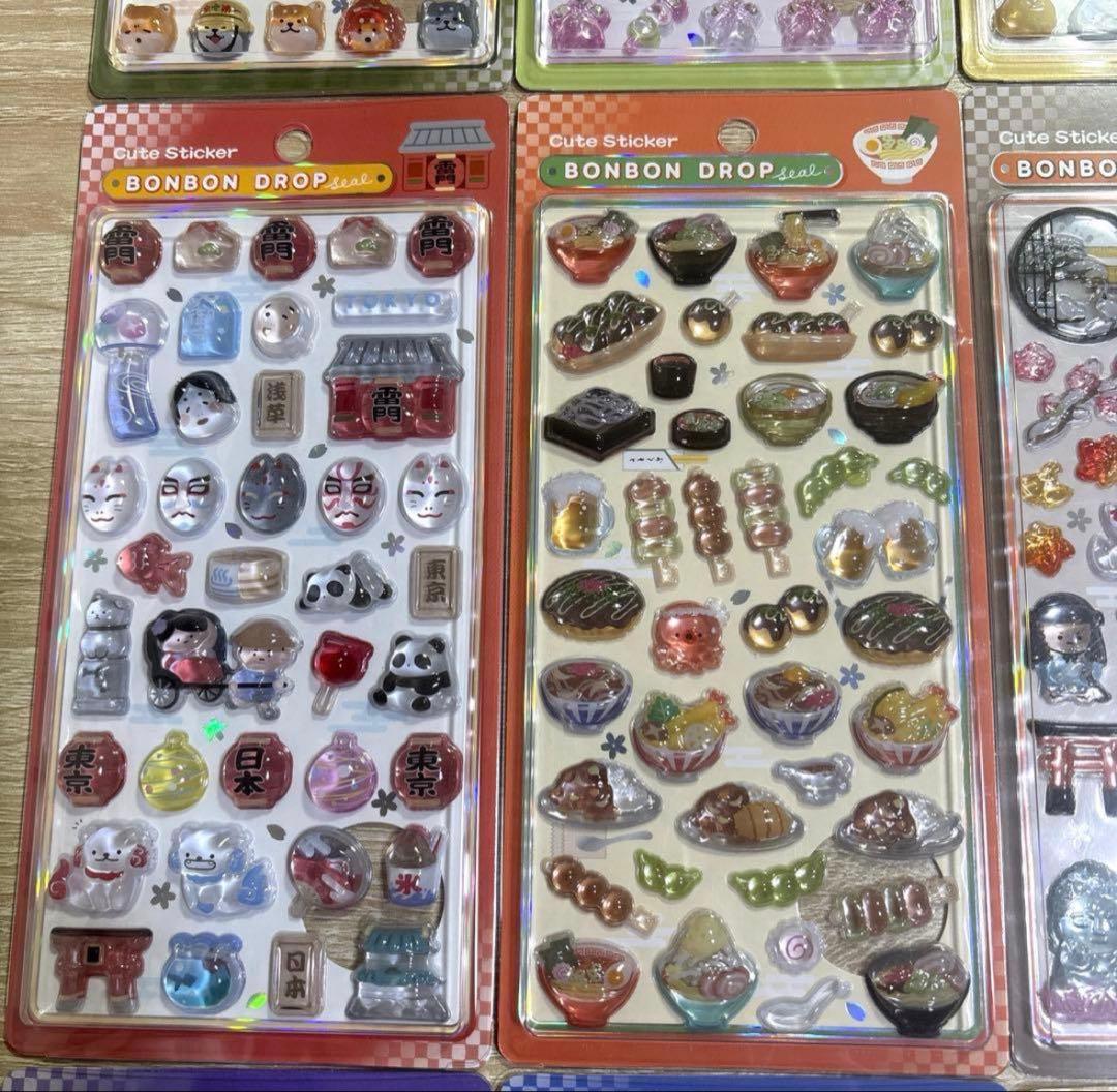 ア*ド様 BONBON DROP シールセット和柄9種類