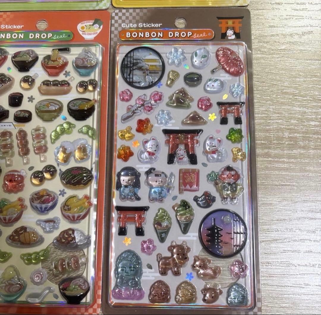 ア*ド様 BONBON DROP シールセット和柄9種類