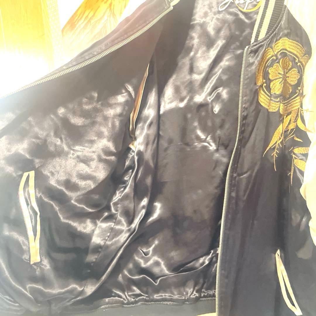 絡繰魂 粋/カラクリダマシイ イキ 信長の虎　スカジャン　2XL