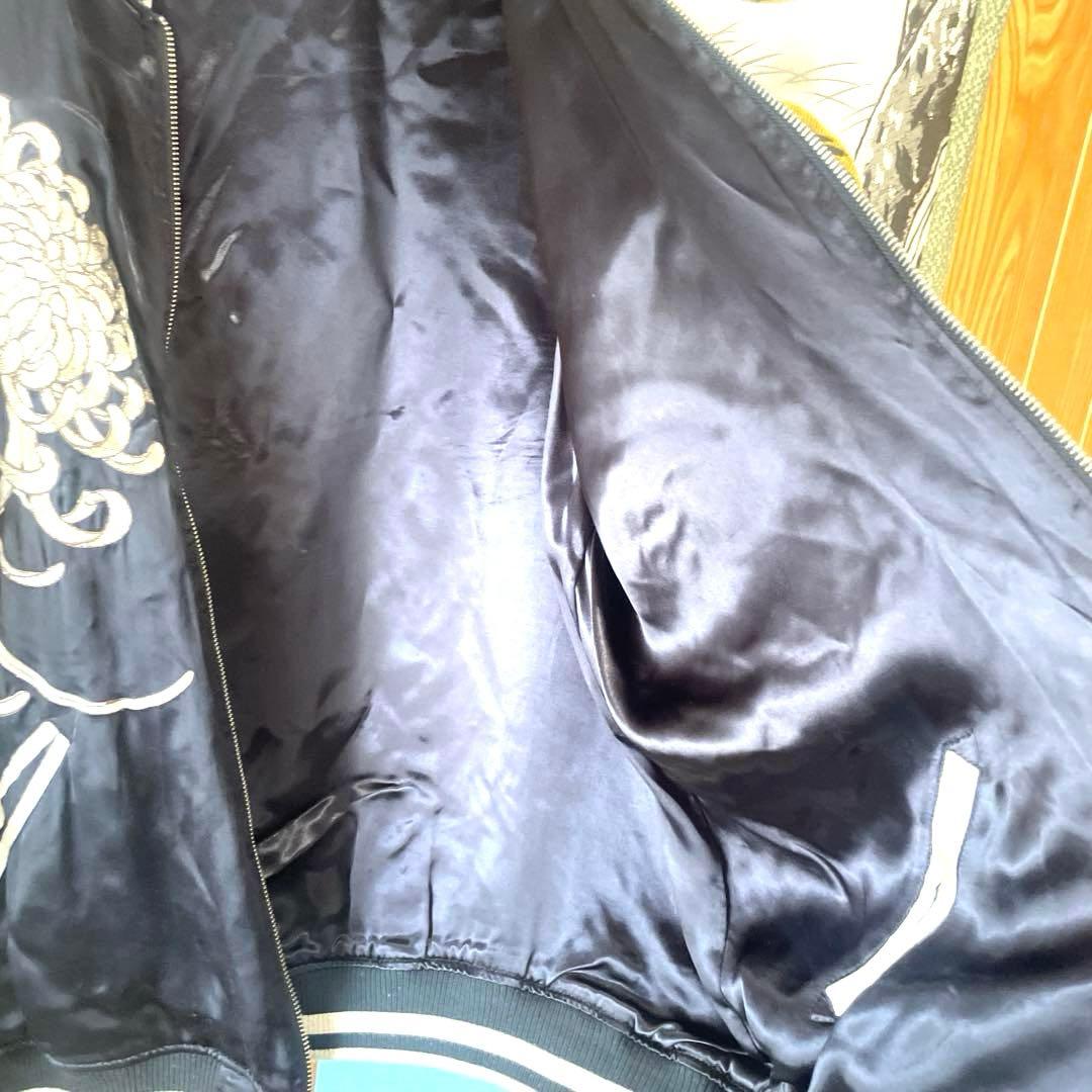 絡繰魂 粋/カラクリダマシイ イキ 信長の虎　スカジャン　2XL