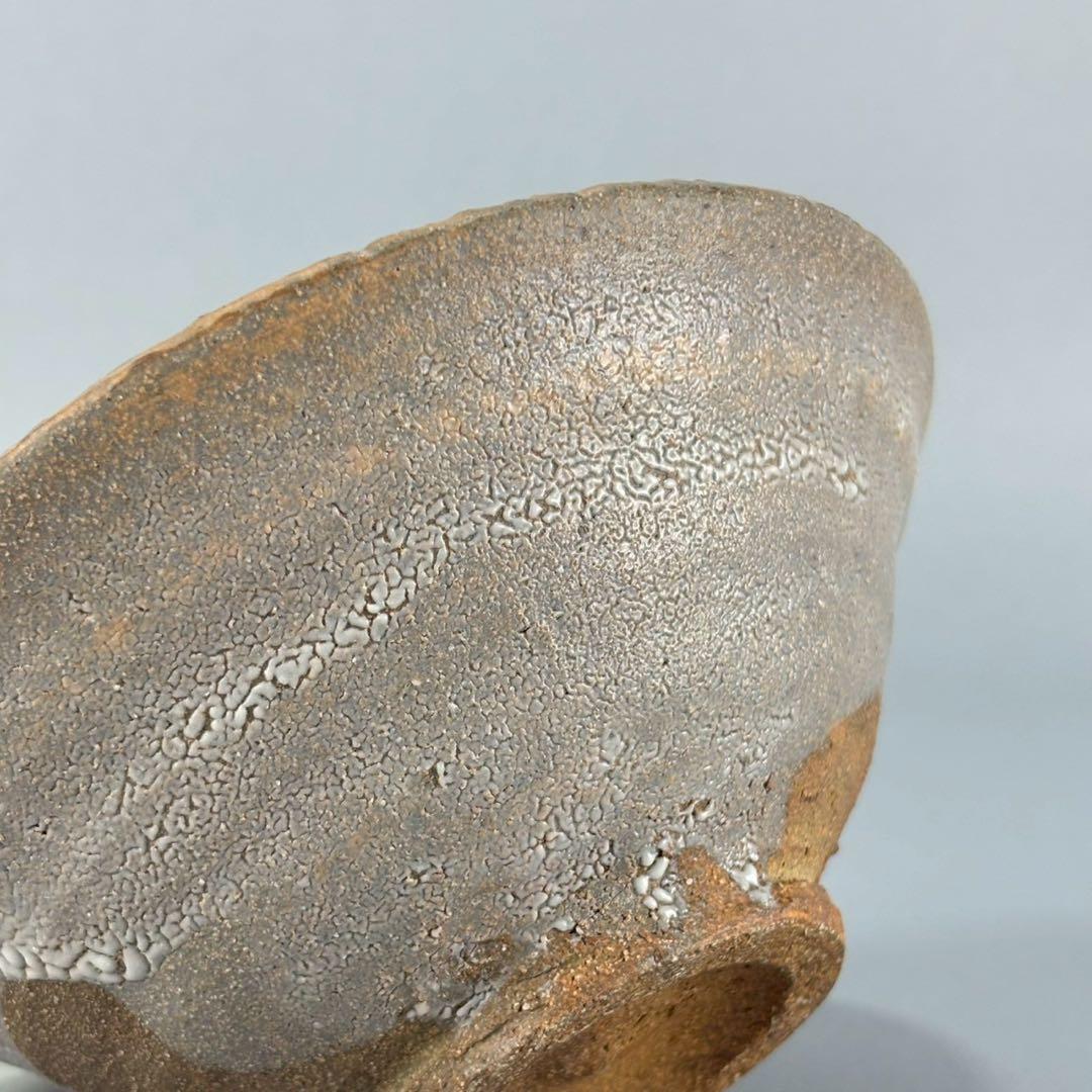 唐津焼　名工　西岡良弘　唐津　茶碗　箱無し　茶道具　煎茶　抹茶碗　父:西岡小十