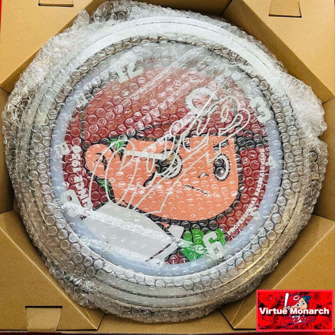 LEDネオンロック2025新グッズ　広島東洋カープ　時計