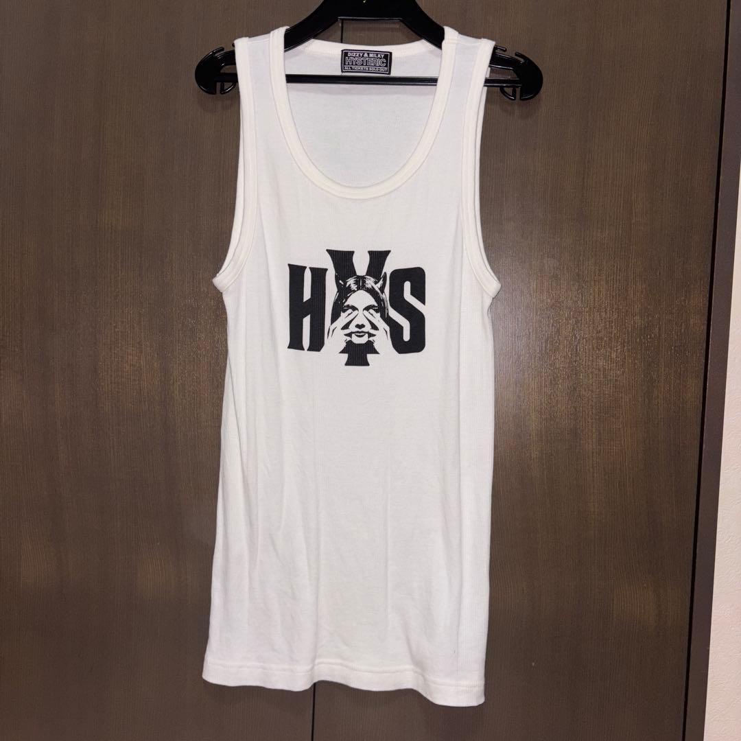 HYSTERIC GLAMOUR デビルガール タンクトップ ホワイト