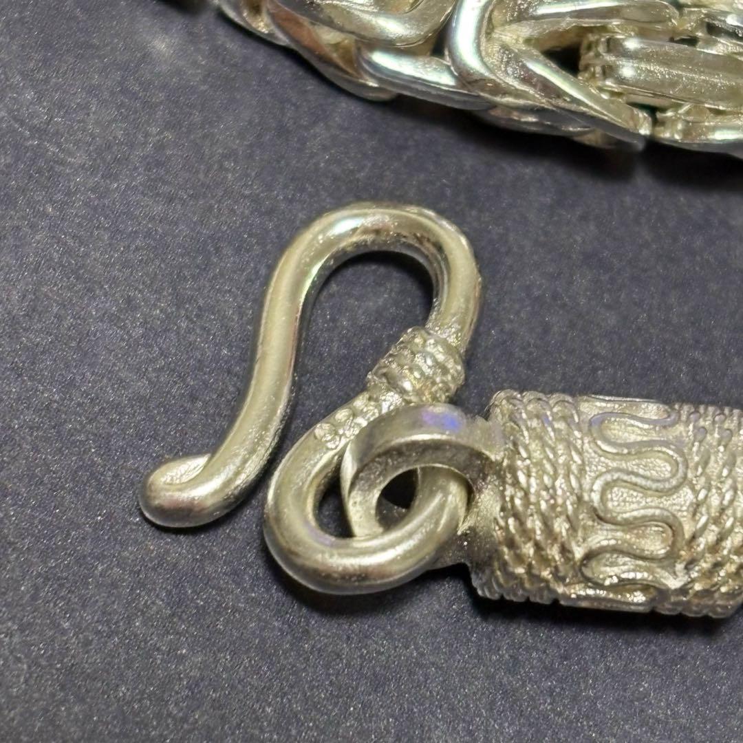 US輸入　ドラゴンチェーンネックレス　ヴィンテージ　チベット　925刻印あり