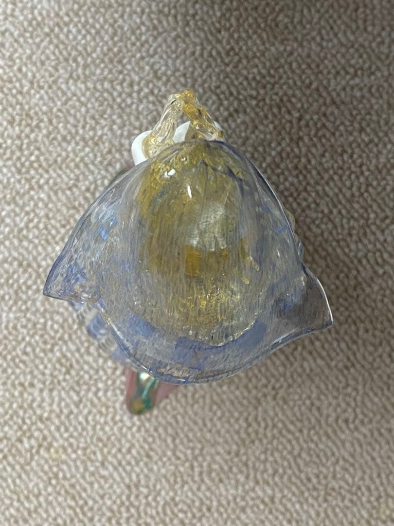 ♦️珍物レア物ムラーノ島 ムラーノグラス マリア像人形 イタリアベネチア骨董品