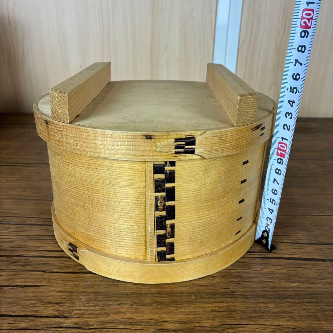 【まとめてお得】曲げわっぱ　おひつ　蓋付き　まとめ　セット