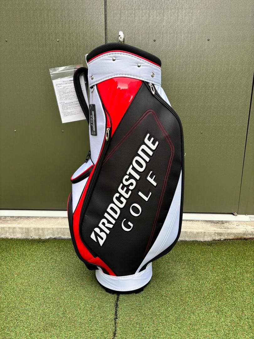 新品未使用　BRIDGESTONE GOLF キャディバッグ CB021Y WK