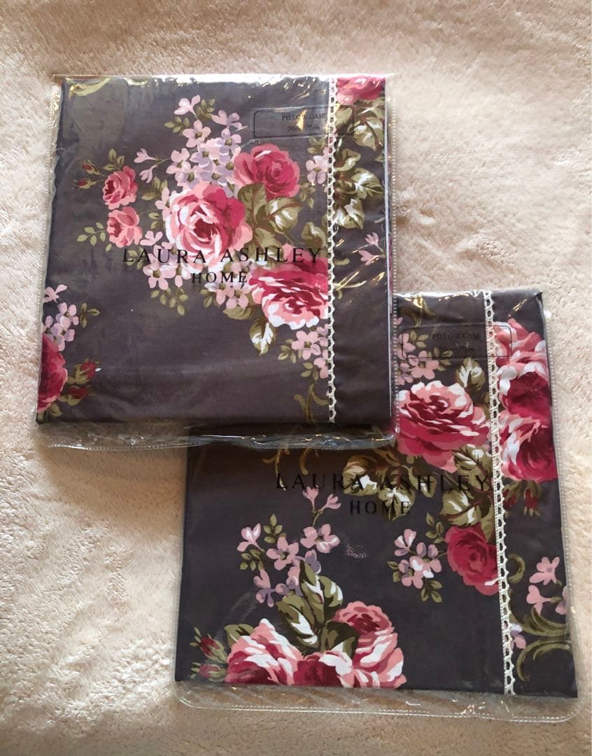 ローラアシュレイ　ピロケース　2枚