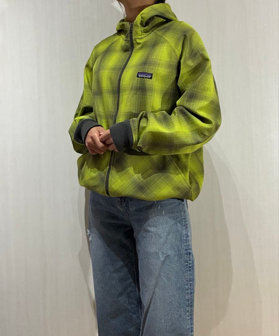 美品! Patagonia スロープスタイルフーディ オンブレ シンチラ