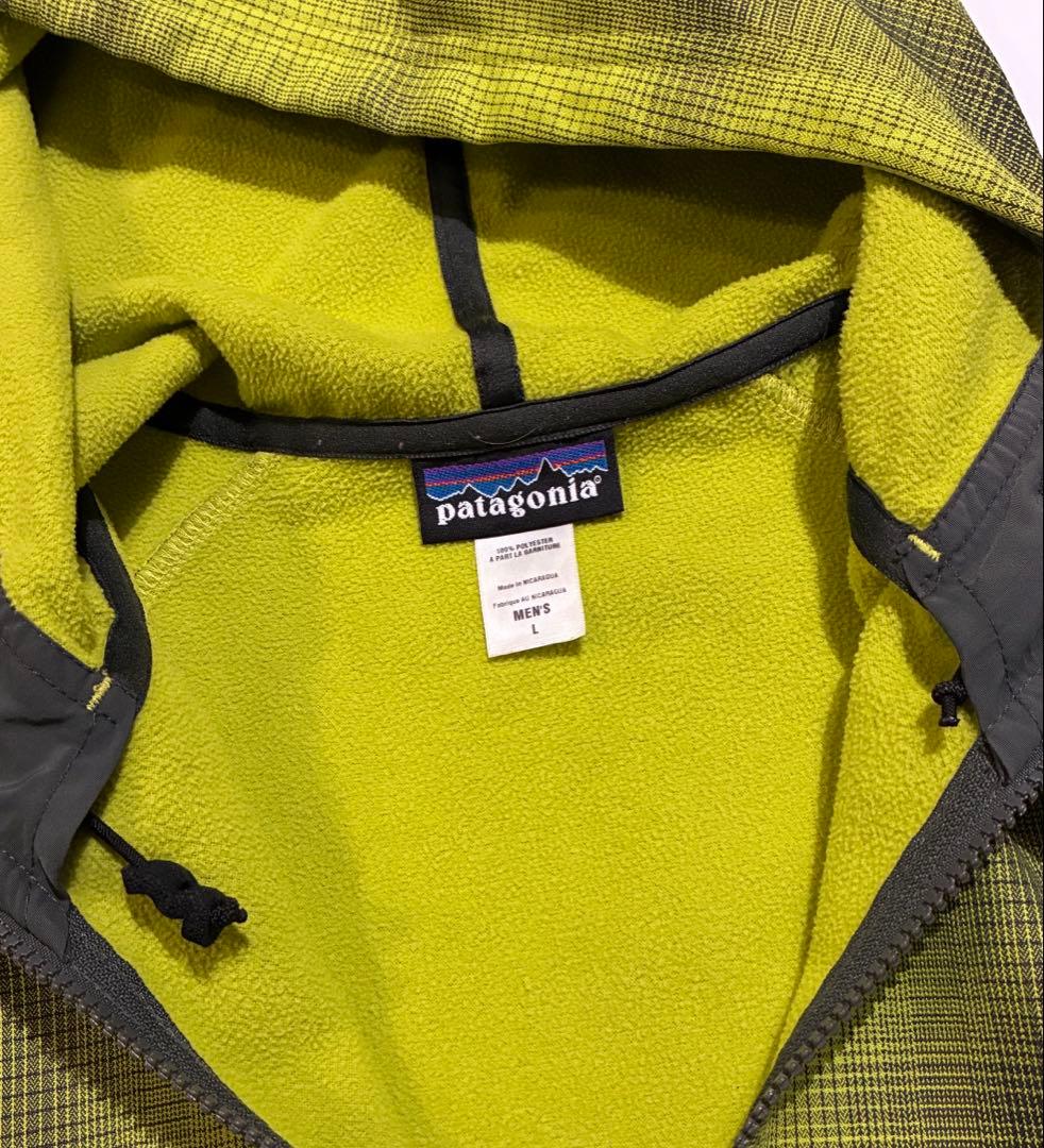 美品! Patagonia スロープスタイルフーディ オンブレ シンチラ