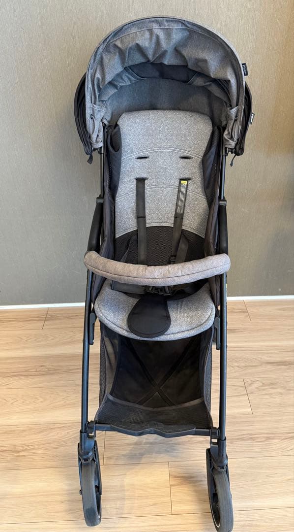 ピジョン ビングルBB2 B型ベビーカー チャコールグレー