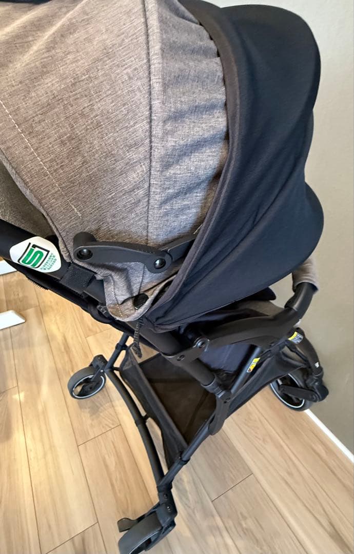 ピジョン ビングルBB2 B型ベビーカー チャコールグレー