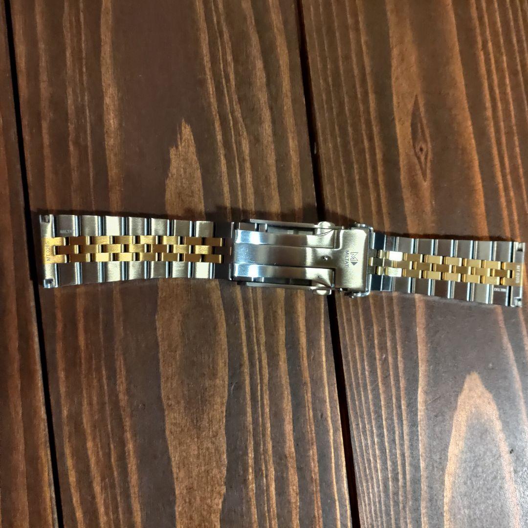 【廃盤】タイコノート MiLTAT 22mm幅 ジュビリーブレス コンビ