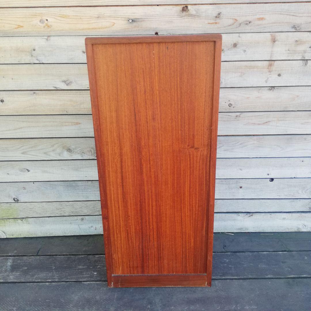 M●北欧ヴィンテージ 組み接ぎチーク無垢オイル仕上げ キャビネット