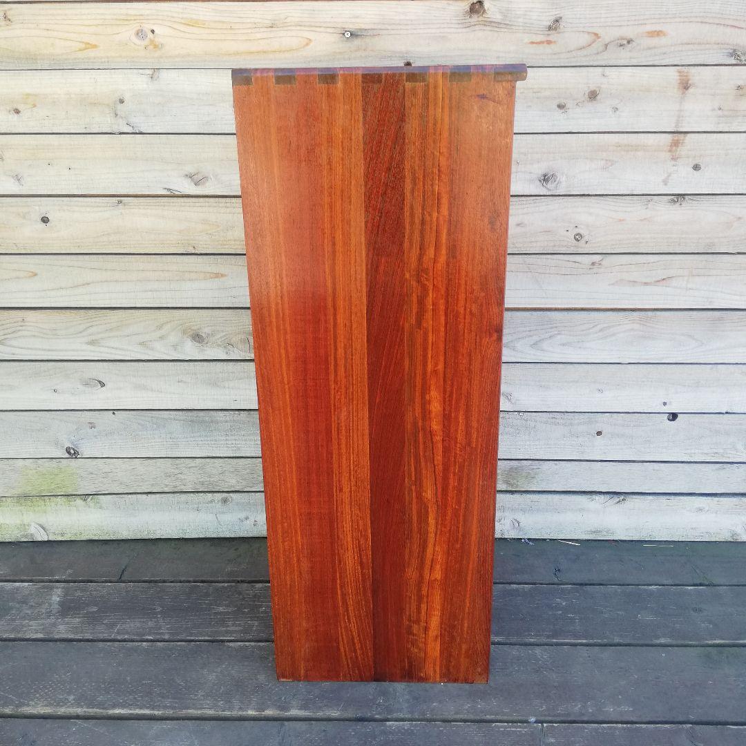 M●北欧ヴィンテージ 組み接ぎチーク無垢オイル仕上げ キャビネット