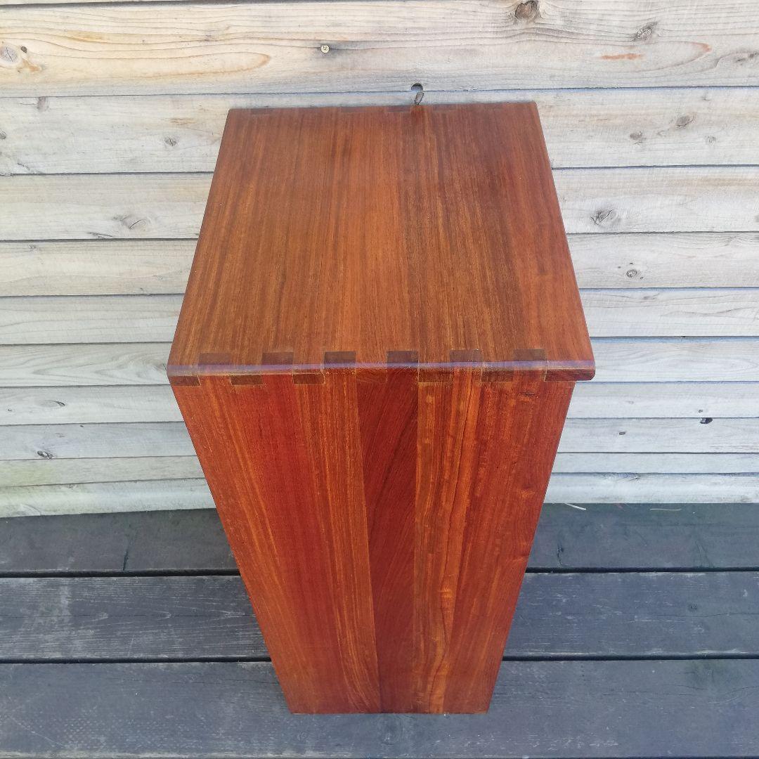 M●北欧ヴィンテージ 組み接ぎチーク無垢オイル仕上げ キャビネット