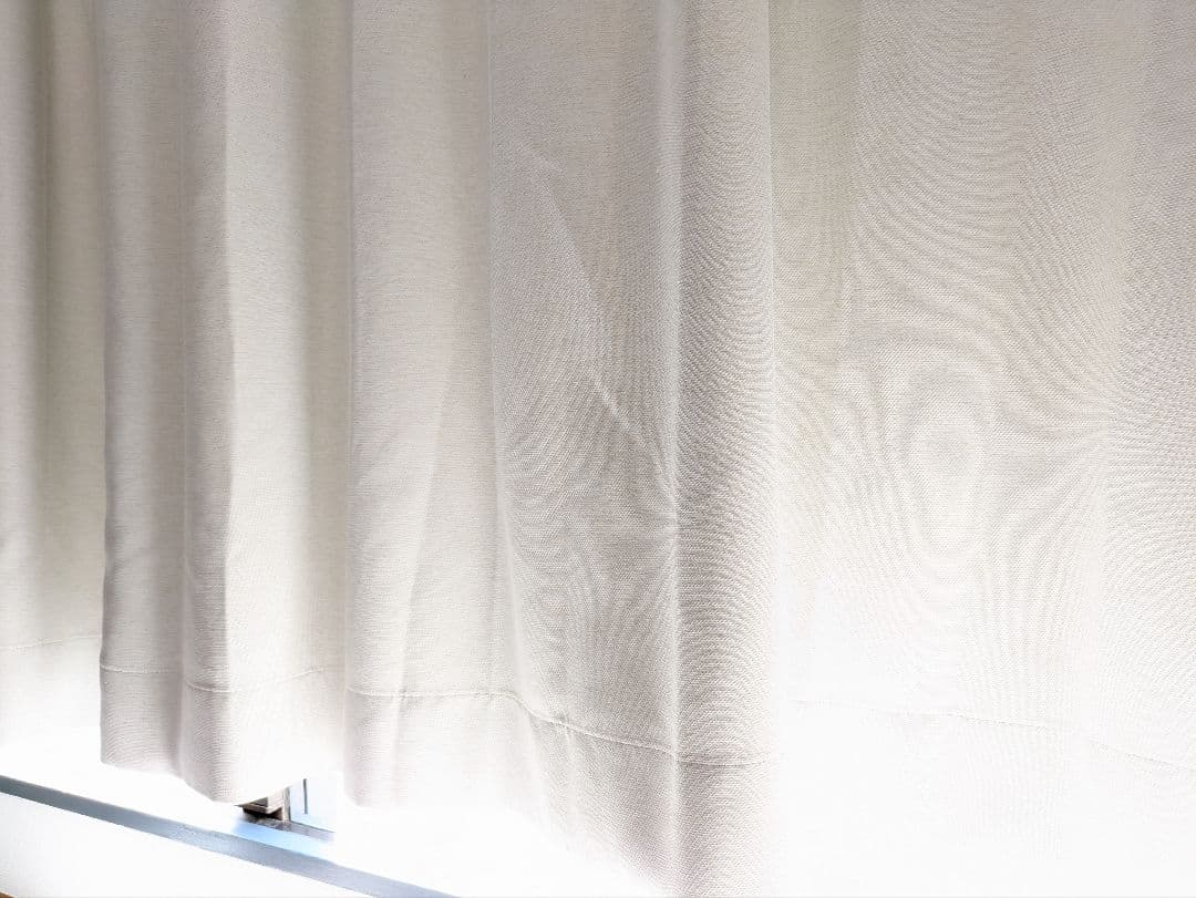 ケユカ　遮光1級　ライトベージュ/ドレープカーテン