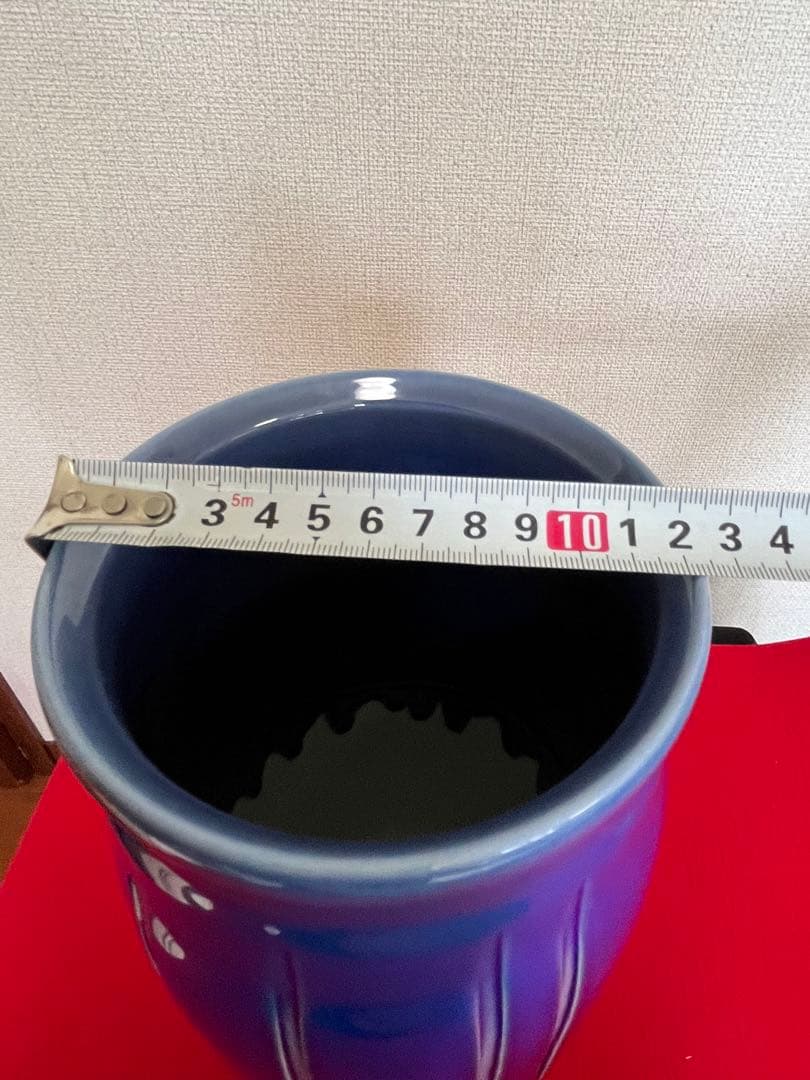 【大型 希少筋入】人間国宝 三代 徳田八十吉（正彦銘） 耀彩 花器 T205