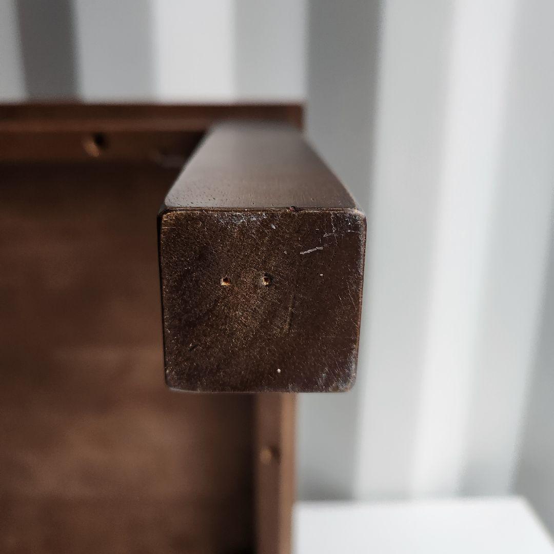 廃盤モデル 無印良品 MUJI 天然木　サイドテーブル　小　ラバーウッド材