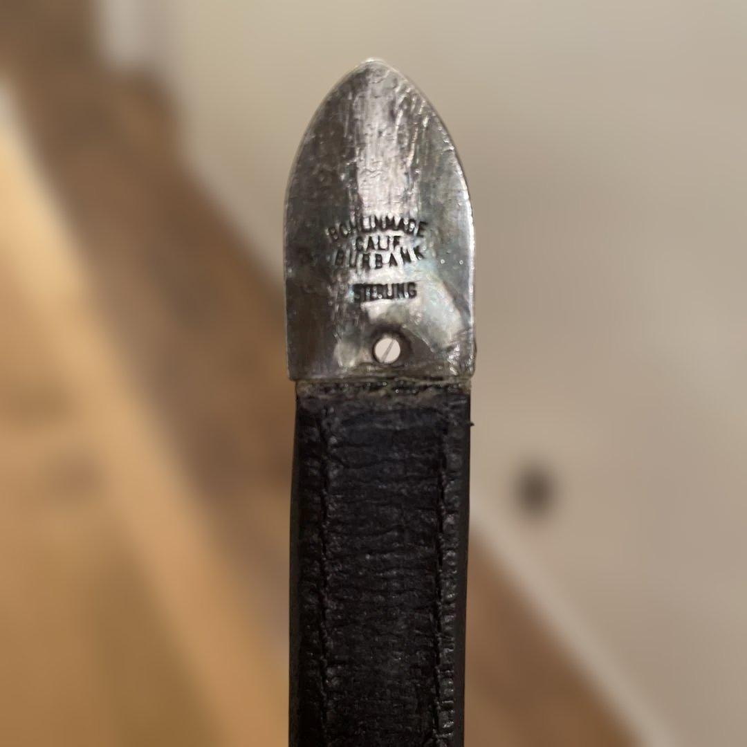 Bohlinmade カービングレザーベルト