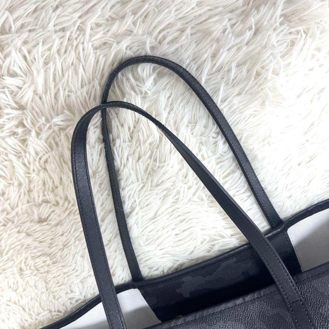 ジャンティバンティ トートバッグ MM ブラックカモ 迷彩 PVC 肩掛け A4