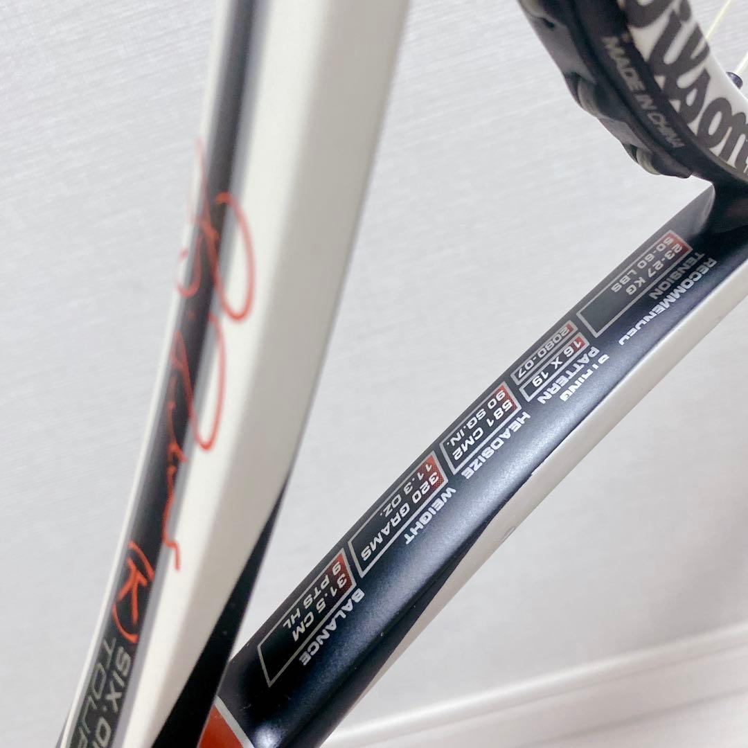 希少 wilson K Factor Six One Tour 90 フェデラー