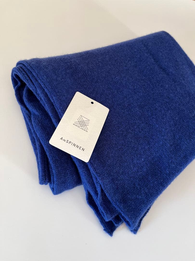 ANSPINNEN スーパーファインソフトカシミアハンドフレームドストール
