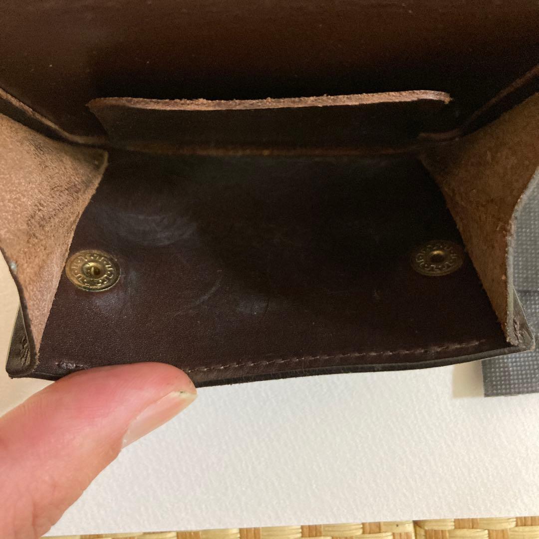 WILD SWANS タング　チョコ　王冠ロゴ　財布