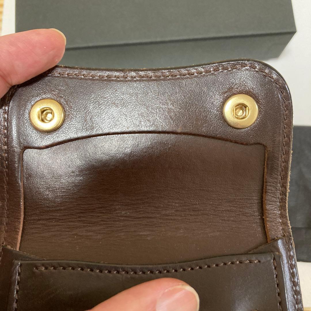 WILD SWANS タング　チョコ　王冠ロゴ　財布