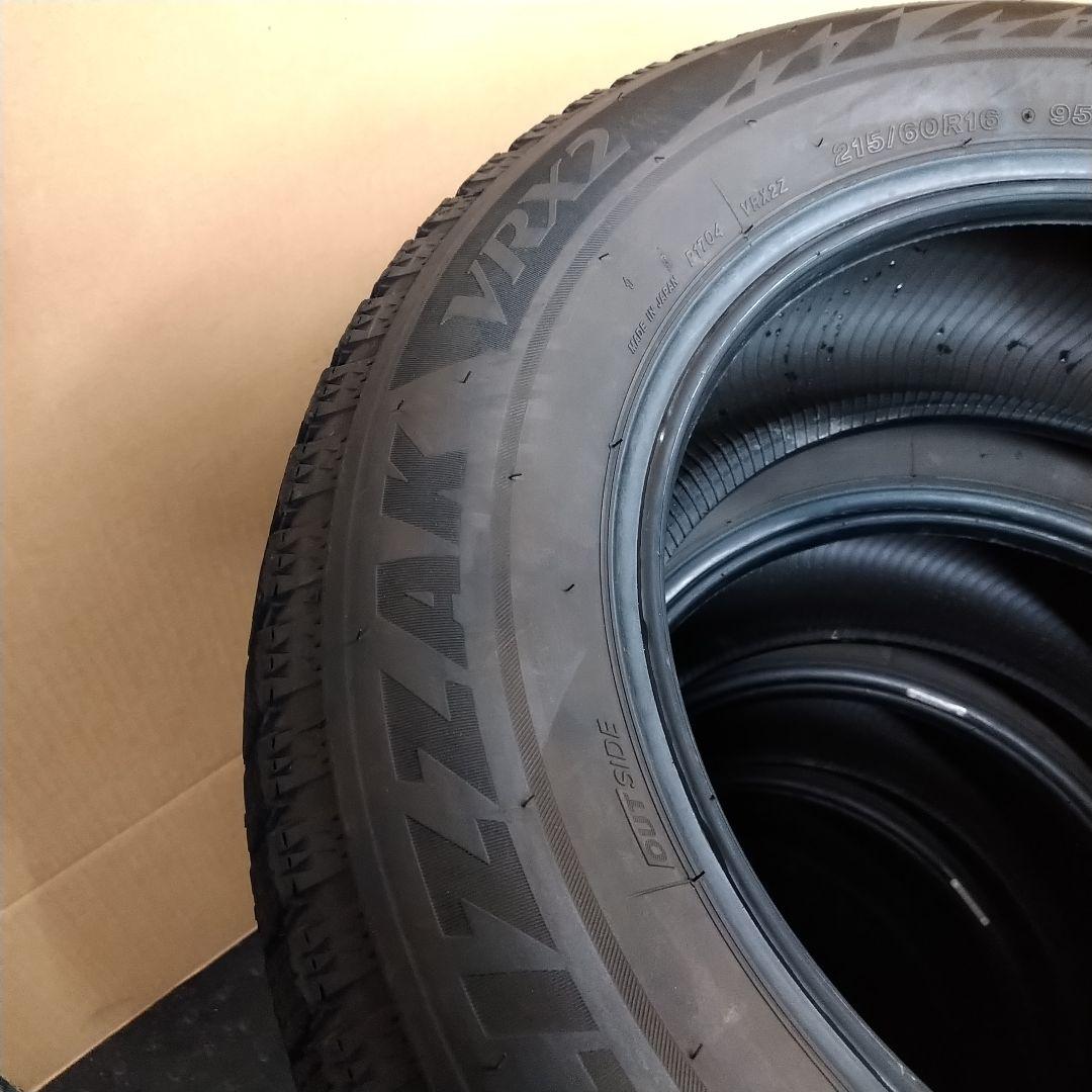 ★バリ山 215/60R16 ブリヂストンブリザックVRX2 2021年製 4本