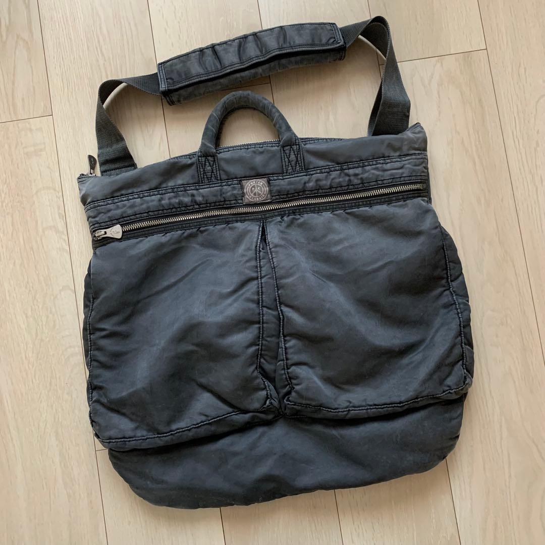 PORTER CLASSIC ポータークラシック　ヘルメットバッグ　黒　ブラック