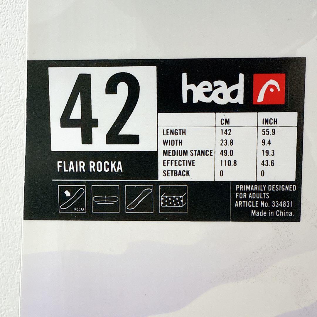 HEAD スノボ FLAIR ROCKA 142 バイン NX FRAIR 2点