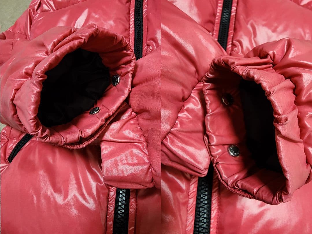 【人気】　モンクレール　バディア　BADIA　ダウンジャケット　デカワッペン