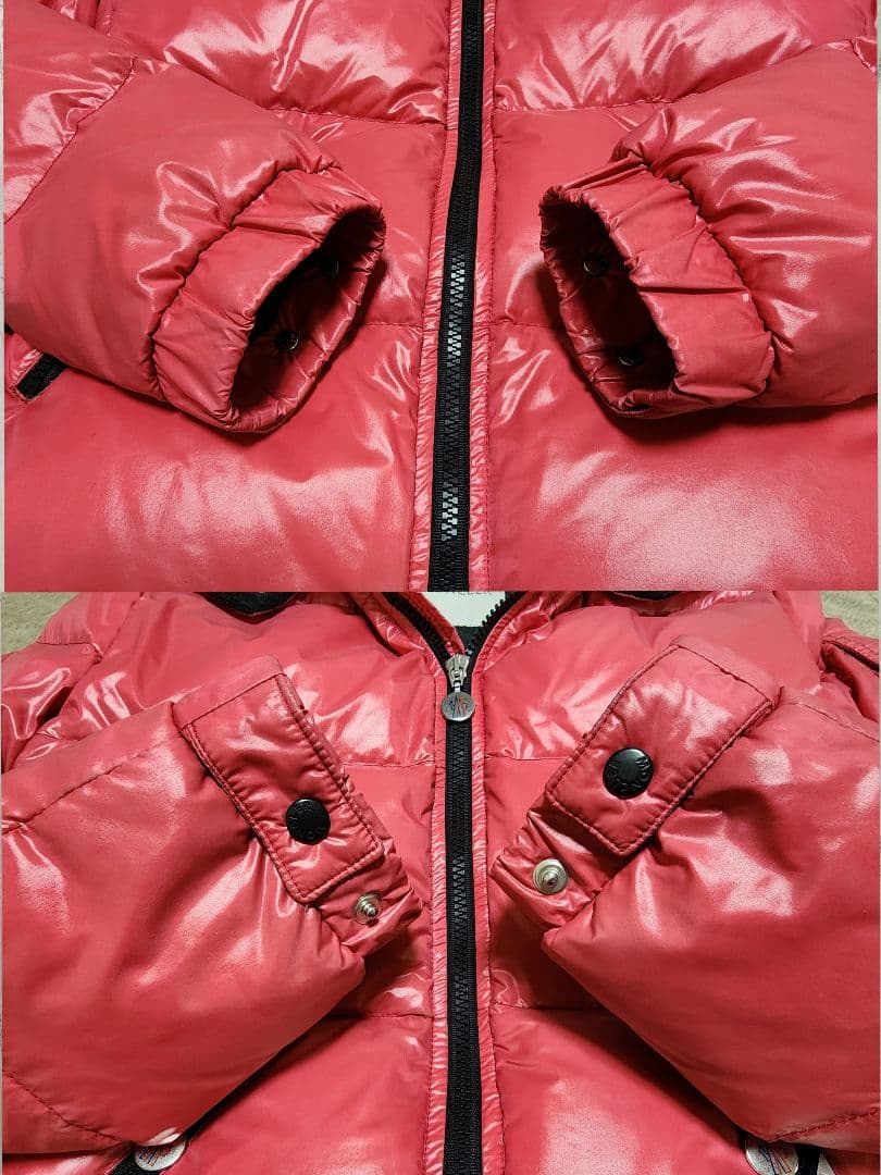 【人気】　モンクレール　バディア　BADIA　ダウンジャケット　デカワッペン