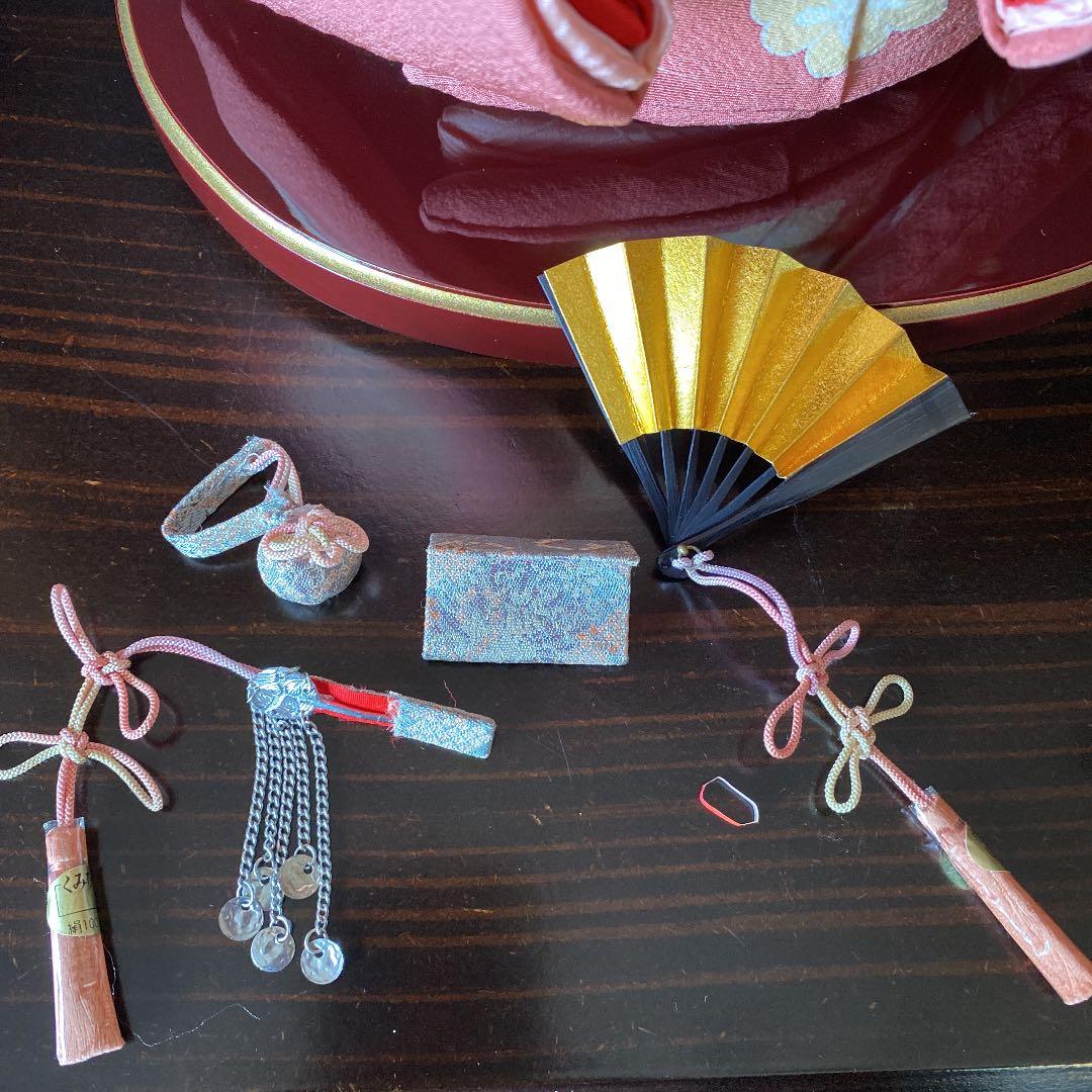 超高級 宮内庁御用達龍村の帯  高価な市松人形