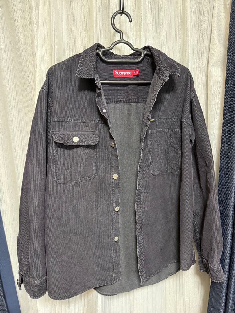 ト*ー様 XL Supreme Washed Corduroy Shirt