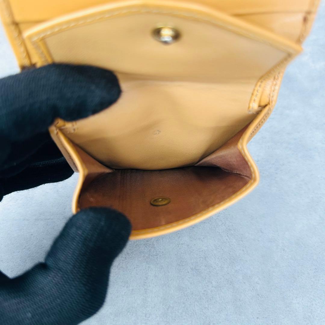 Vintage CELINE トリオンフ　マカダム柄　二つ折り財布