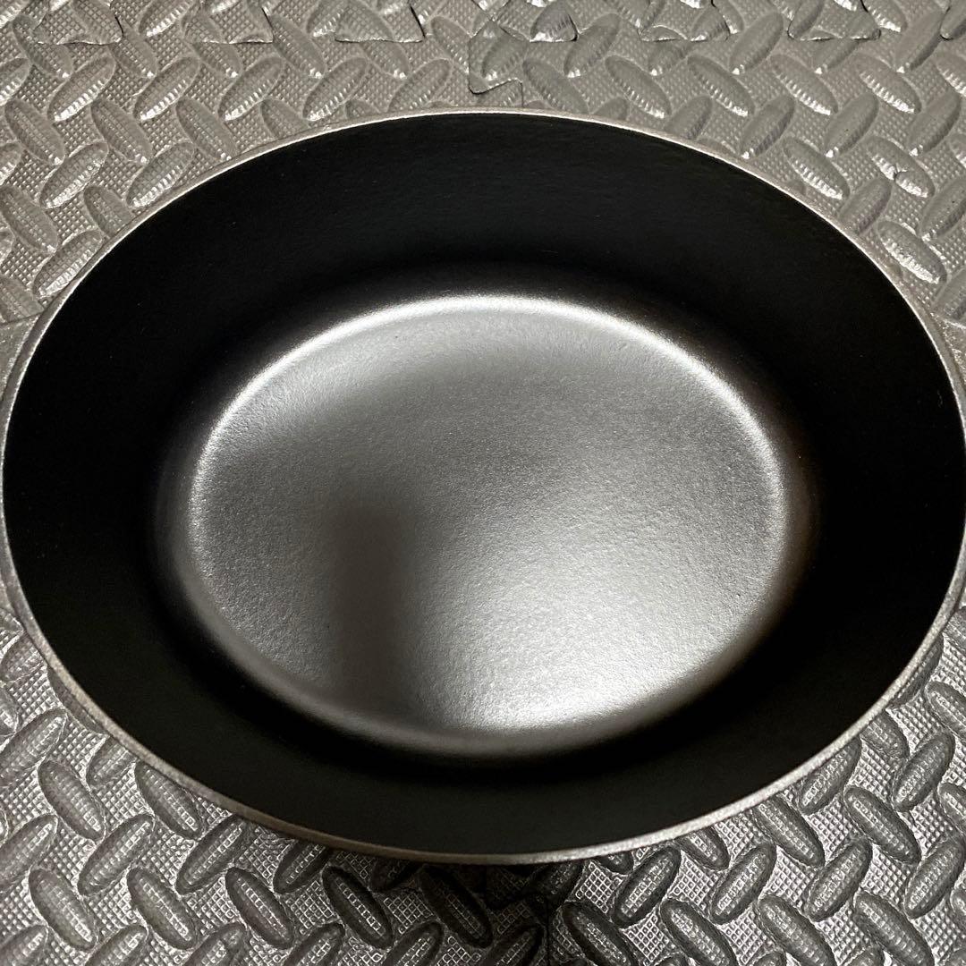 ル・クルーゼ オーバル 25cm ブラック 黒マットホーロー