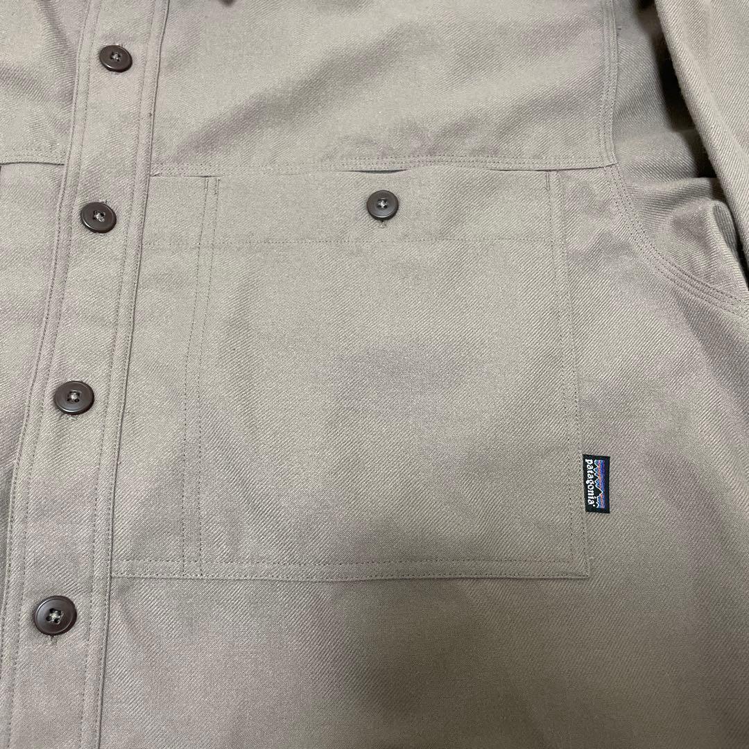 patagonia ファリアーズシャツ ワークシャツ グレー 90s レアモデル