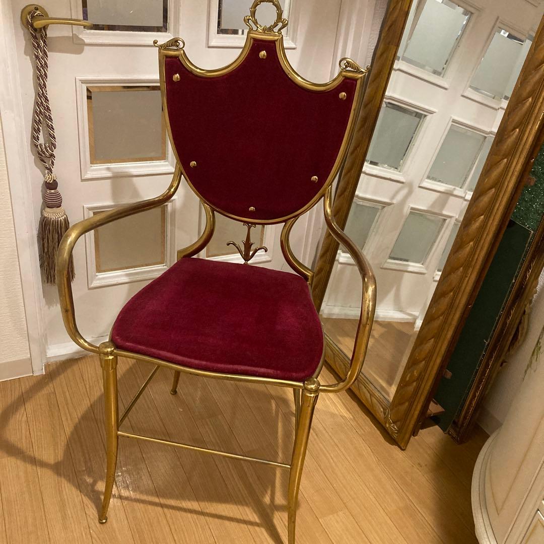 アンティーク　アイアンチェア