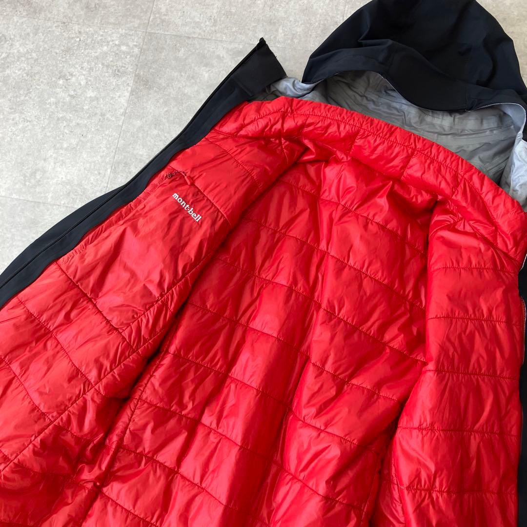 極美品 mont-bell 3in1 フォールライン パーカ/M/1102504