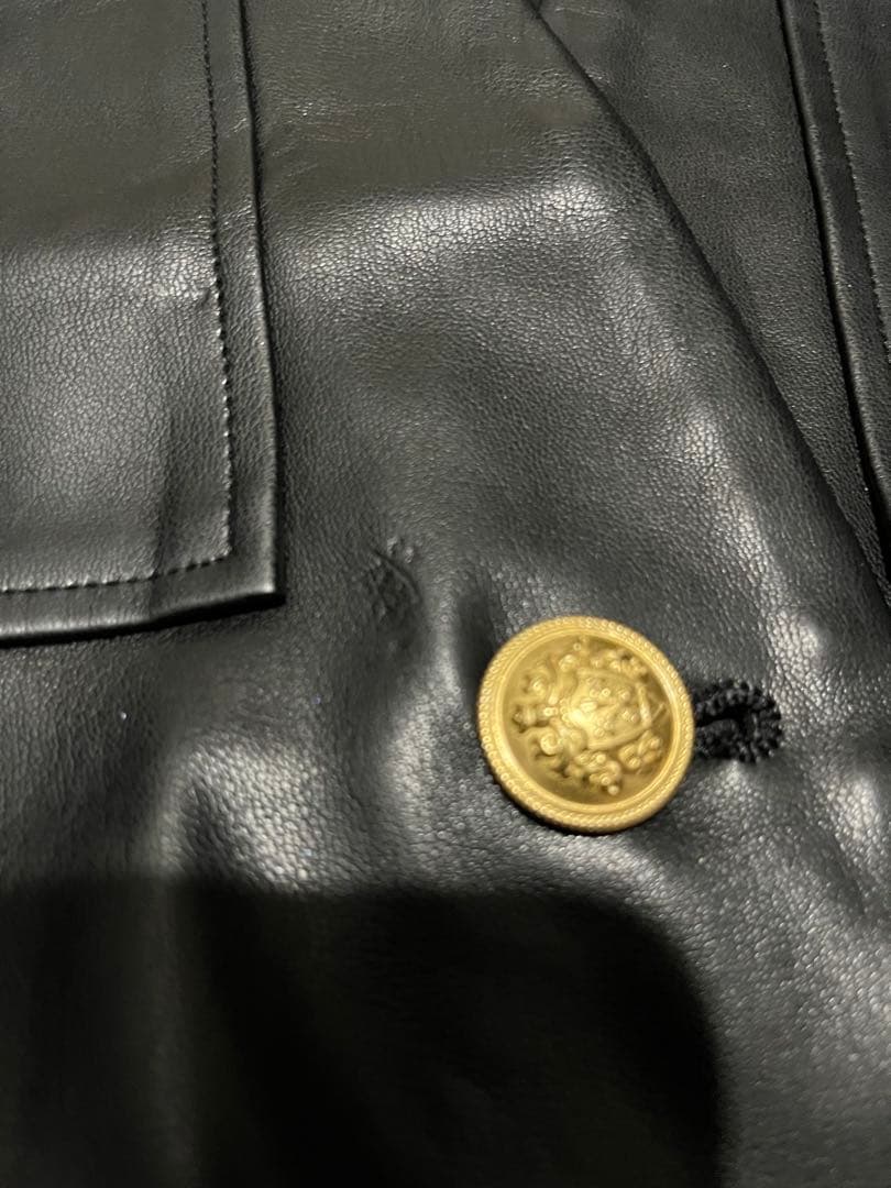 Whim Gazette(ウィム ガゼット)エコレザーブルゾン¥53,900