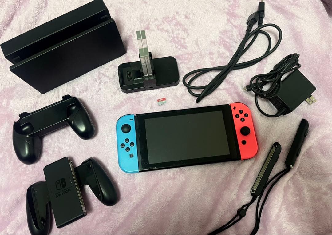 動作確認済 Nintendo Switch 本体セット SD256GB付